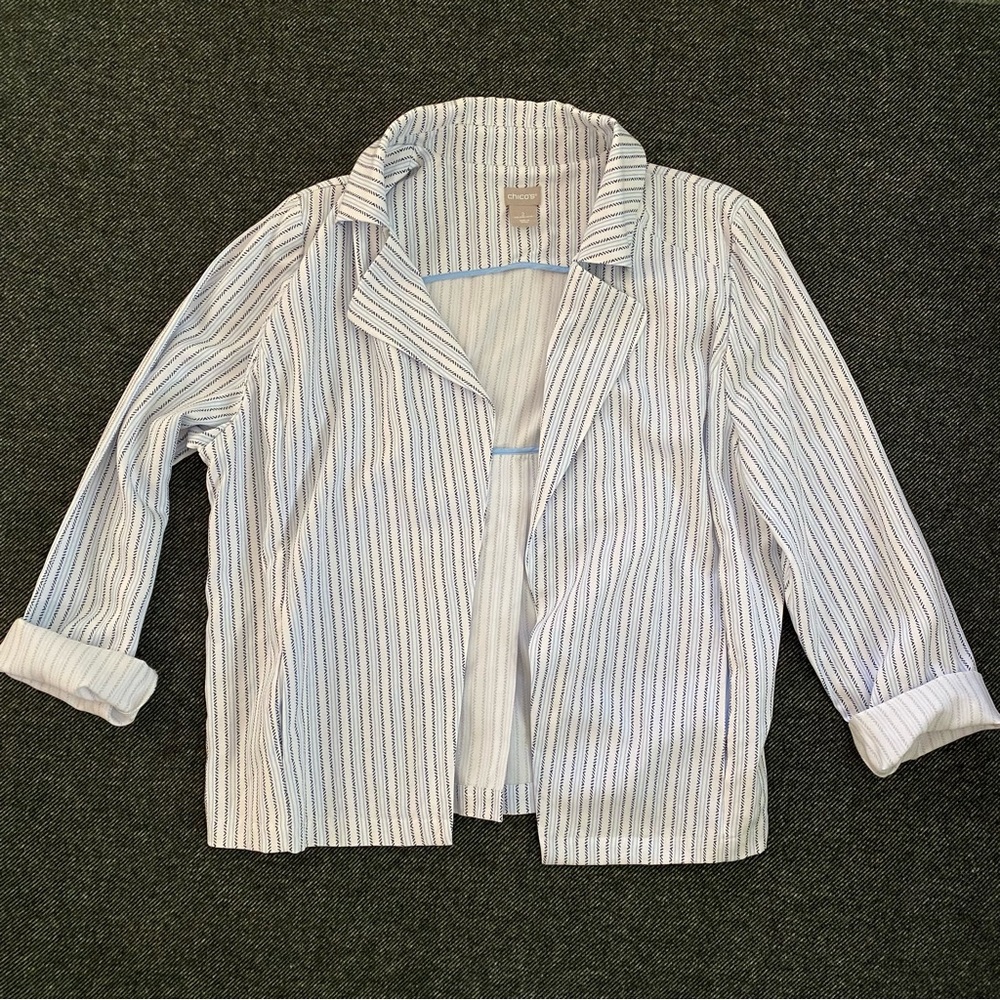 Chico’s Women’s Lyocell Blazer, Size 12/14.